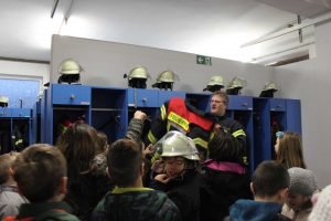 Foto Besuch bei der Feuerwehr Linteln