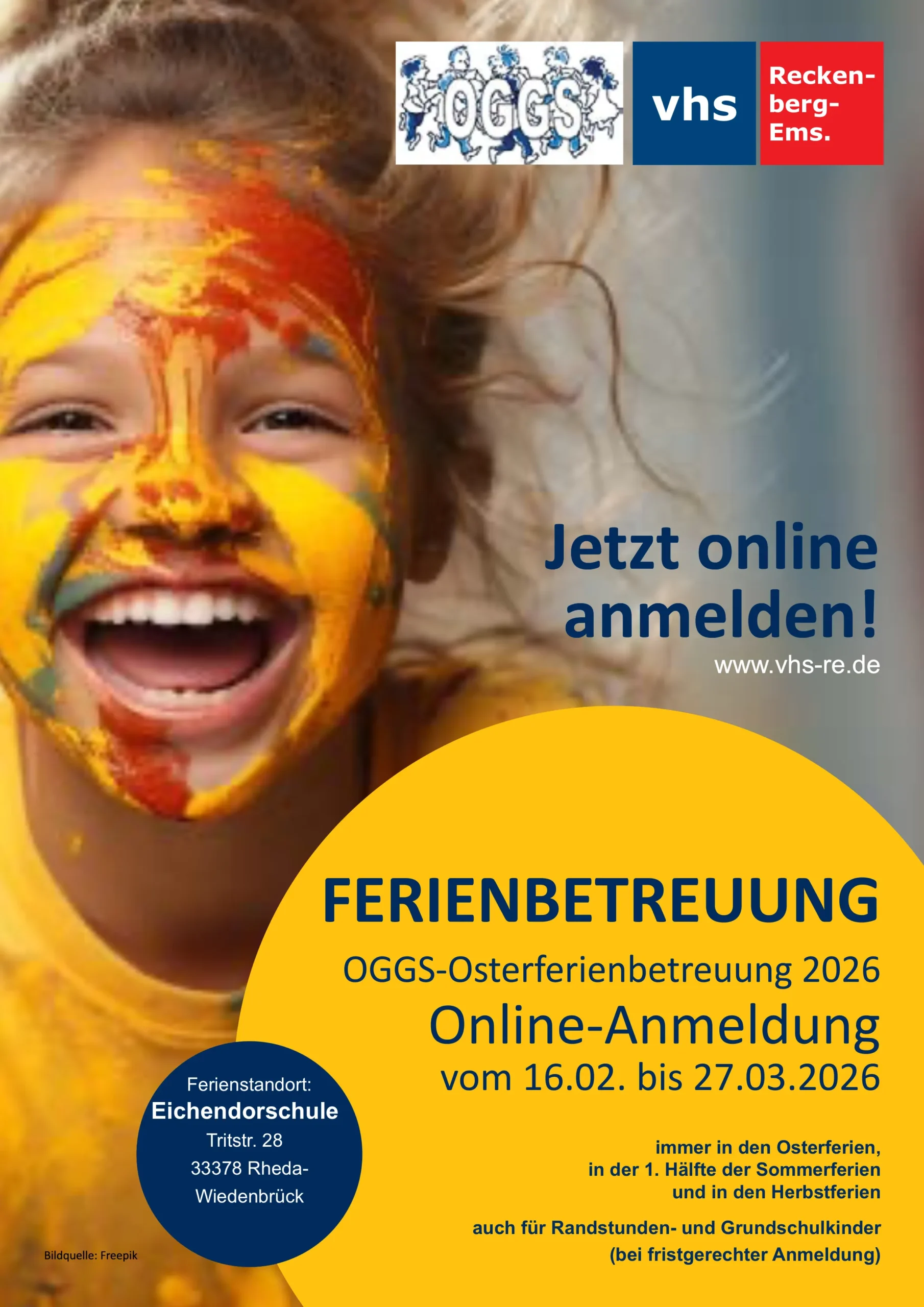 Osterferienbetreuung 2026